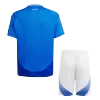 Italy Kids Kit 2024 Home (Shirt+Shorts) - Best Soccer Players