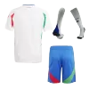 Italy Kids Kit 2024 Away (Shirt+Shorts+Socks) - Best Soccer Players