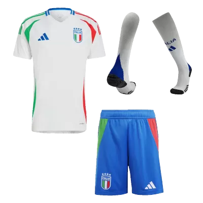 New Italy Soccer Kit 2024 Away (Shirt+Shorts+Socks) 
 - Best Soccer Players