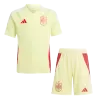 Spain Kids Kit 2024 Away (Shirt+Shorts) - Best Soccer Players