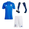 New Italy Soccer Kit 2024 Home (Shirt+Shorts+Socks) 
 - Best Soccer Players