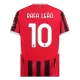 RAFA LEÃO #10 New AC Milan Jersey 2024/25 Home Soccer Shirt - Best Soccer Players