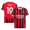 THEO #19 New AC Milan Jersey 2024/25 Home Soccer Shirt - Best Soccer Players