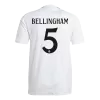 BELLINGHAM #5 New Real Madrid Jersey 2024/25 Home Soccer Shirt - Best Soccer Players