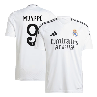 MBAPPÉ #9 New Real Madrid Jersey 2024/25 Home Soccer Shirt - Best Soccer Players