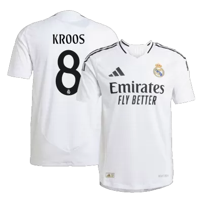 KROOS #8 New Real Madrid Jersey 2024/25 Home Soccer Shirt - Best Soccer Players