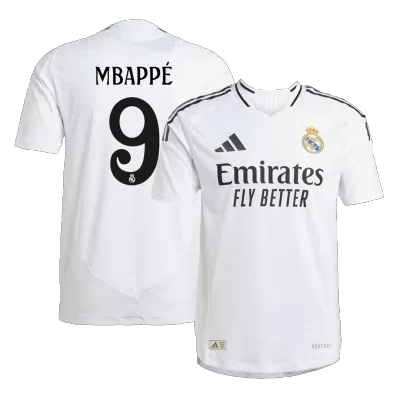 MBAPPÉ #9 New Real Madrid Jersey 2024/25 Home Soccer Shirt Player Version - Best Soccer Players