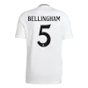 BELLINGHAM #5 New Real Madrid Jersey 2024/25 Home Soccer Shirt - Best Soccer Players