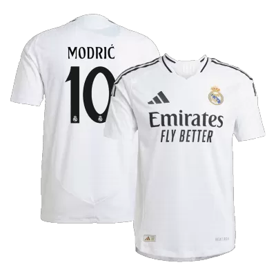 MODRIĆ #10 New Real Madrid Jersey 2024/25 Home Soccer Shirt - Best Soccer Players