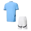 New Manchester City Soccer Kit 2024/25 Home (Shirt+Shorts) 
 - Best Soccer Players