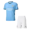 New Manchester City Soccer Kit 2024/25 Home (Shirt+Shorts) 
 - Best Soccer Players