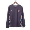 New England Jersey 2024 Away Soccer Long Sleeve Shirt - Best Soccer Players