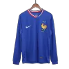 New France Jersey 2024 Home Soccer Long Sleeve Shirt - Best Soccer Players