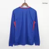 New France Jersey 2024 Home Soccer Long Sleeve Shirt - Best Soccer Players