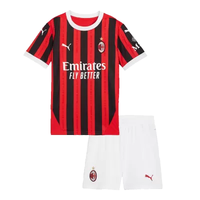 AC Milan Kids Kit 2024/25 Home (Shirt+Shorts) - Best Soccer Players