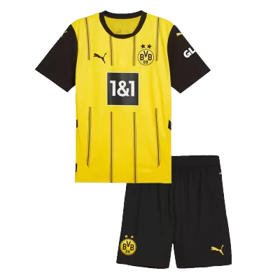 Borussia Dortmund Kids Kit 2024/25 Home (Shirt+Shorts) - Best Soccer Players