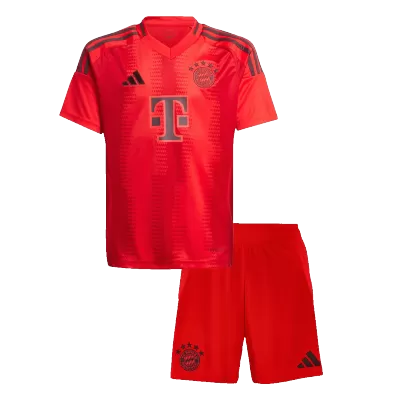 Bayern Munich Kids Kit 2024/25 Home (Shirt+Shorts) - Best Soccer Players