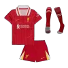 Liverpool Kids Kit 2024/25 Home (Shirt+Shorts+Socks) - Best Soccer Players