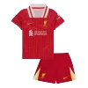 Liverpool Kids Kit 2024/25 Home (Shirt+Shorts) - Best Soccer Players