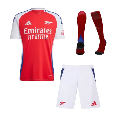 New Arsenal Soccer Kit 2024/25 Home (Shirt+Shorts+Socks) 
 - Best Soccer Players