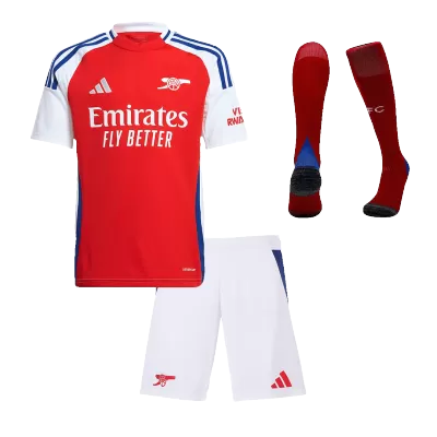 Arsenal Kids Kit 2024/25 Home (Shirt+Shorts+Socks) - Best Soccer Players