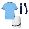 Manchester City Kids Kit 2024/25 Home (Shirt+Shorts+Socks) - Best Soccer Players