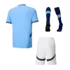 New Manchester City Soccer Kit 2024/25 Home (Shirt+Shorts+Socks) 
 - Best Soccer Players