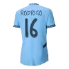 RODRIGO #16 New Manchester City Jersey 2024/25 Home Soccer Shirt Player Version Version - UCL - Best Soccer Players