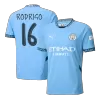 RODRIGO #16 New Manchester City Jersey 2024/25 Home Soccer Shirt - UCL - Best Soccer Players