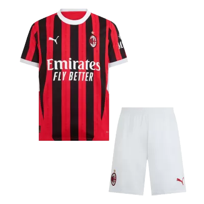 New AC Milan Soccer Kit 2024/25 Home (Shirt+Shorts) 
 - Best Soccer Players