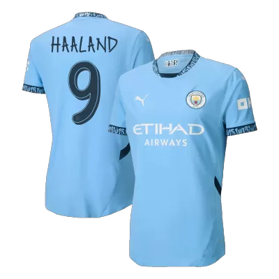 HAALAND #9 New Manchester City Jersey 2024/25 Home Soccer Shirt Player Version Version - UCL - Best Soccer Players