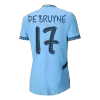 DE BRUYNE #17 New Manchester City Jersey 2024/25 Home Soccer Shirt Player Version Version - UCL - Best Soccer Players