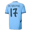 DE BRUYNE #17 New Manchester City Jersey 2024/25 Home Soccer Shirt - UCL - Best Soccer Players