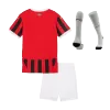 AC Milan Kids Kit 2024/25 Home (Shirt+Shorts+Socks) - Best Soccer Players