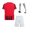 AC Milan Kids Kit 2024/25 Home (Shirt+Shorts+Socks) - Best Soccer Players