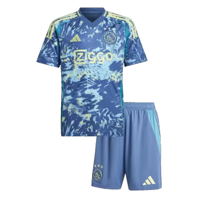 Ajax Kids Kit 2024/25 Away (Shirt+Shorts) - Best Soccer Players