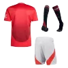 New Manchester United Soccer Kit 2024/25 Home (Shirt+Shorts+Socks) 
 - Best Soccer Players