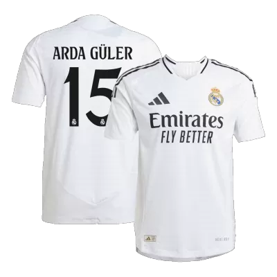 ARDA GÜLER #15 New Real Madrid Jersey 2024/25 Home Soccer Shirt Player Version Version - Best Soccer Players