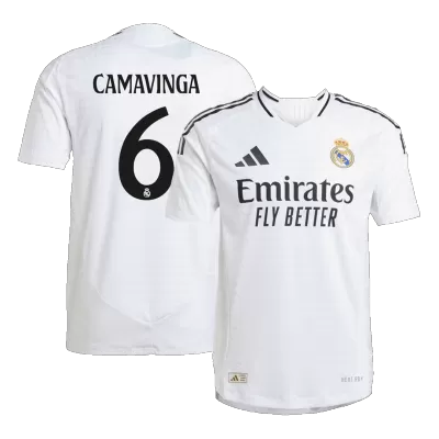 CAMAVINGA #6 New Real Madrid Jersey 2024/25 Home Soccer Shirt Player Version Version - Best Soccer Players