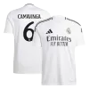 CAMAVINGA #6 Real Madrid Home Soccer Jersey 2024/25 White - Best Soccer Players