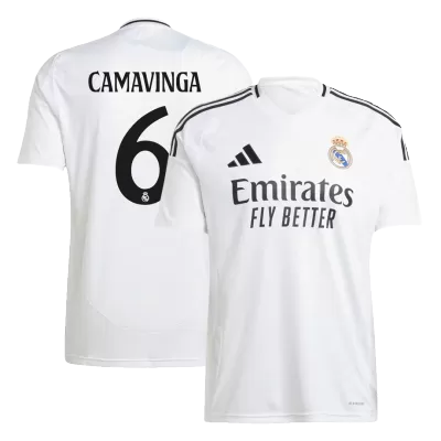 CAMAVINGA #6 New Real Madrid Soccer Kit 2024/25 Home 
 - Best Soccer Players