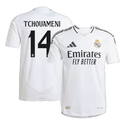 TCHOUAMENI #14 New Real Madrid Jersey 2024/25 Home Soccer Shirt Player Version Version - Best Soccer Players