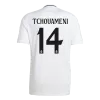 TCHOUAMENI #14 Real Madrid Home Soccer Jersey 2024/25 White - Best Soccer Players