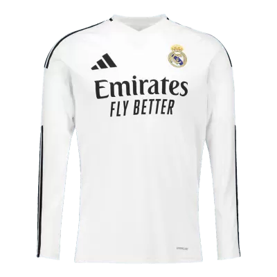 New Real Madrid Jersey 2024/25 Home Soccer Long Sleeve Shirt - Best Soccer Players