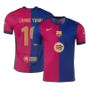 Authentic LAMINE YAMAL #19 Barcelona Home Spotify Logo Without Text Soccer Jersey 2024/25 - UCL - Best Soccer Players