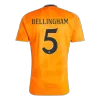 BELLINGHAM #5 New Real Madrid Jersey 2024/25 Away Soccer Shirt - Best Soccer Players