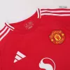 New Manchester United Jersey 2024/25 Home Soccer Long Sleeve Shirt - Best Soccer Players