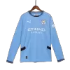 New Manchester City Jersey 2024/25 Home Soccer Long Sleeve Shirt - Best Soccer Players