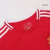 New Manchester United Jersey 2024/25 Home Soccer Long Sleeve Shirt - Best Soccer Players