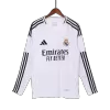 New Real Madrid Jersey 2024/25 Home Soccer Long Sleeve Shirt - Best Soccer Players